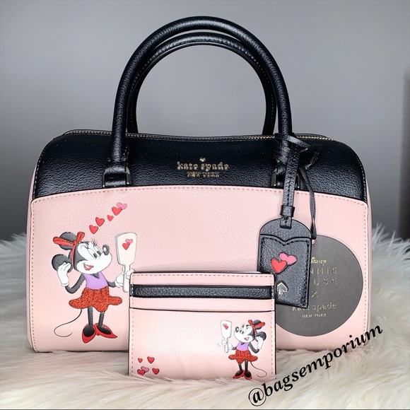 kate spade Handbags - Kate Spade Disney Minnie Mouse Crossbody 2PC Set